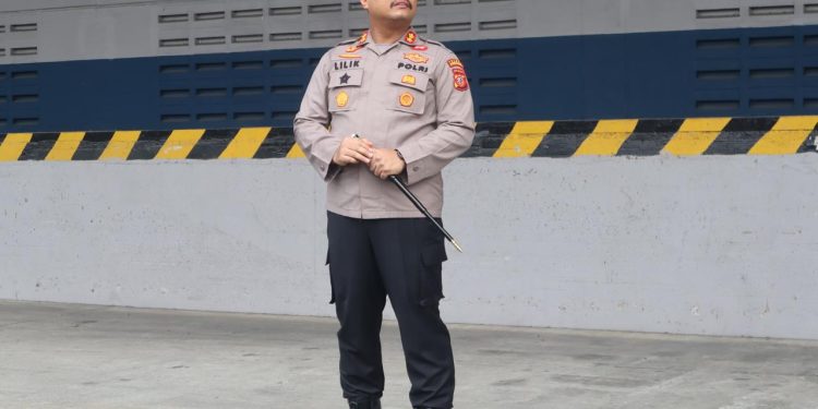 AKBP Lilik Ardhiansyah Pimpin Apel Pengamanan Kunjungan Kerja Kapolri Dan Menaker RI Di Purwakarta
