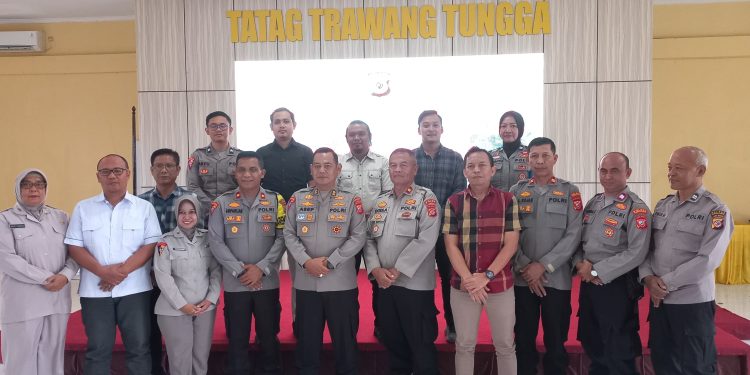 Polres Purwakarta Ikuti Supervisi Operasi Pekat I Lodaya 2025 Dari Polda Jawa Barat