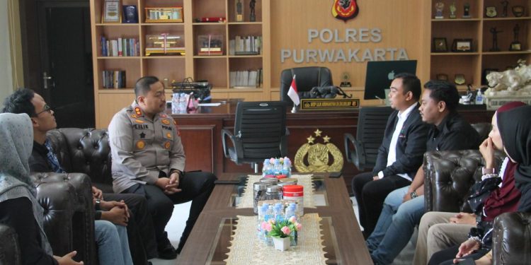 Mendukung Program Prioritas Ketahanan Pangan, Kapolres Purwakarta Terima Silaturahmi Dari Pemuda Tani Indonesia