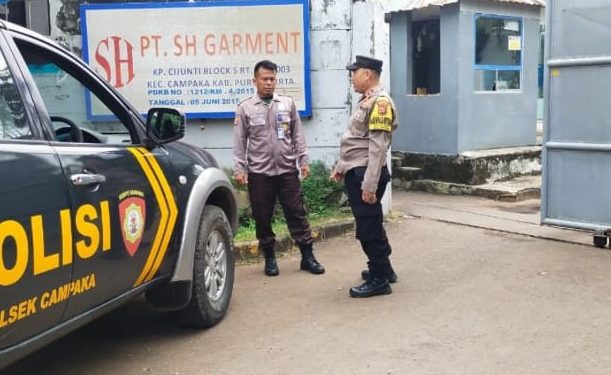 Patroli Rutin Polsek Campaka Memasuki Ramadhan 1446 H, Tingkatkan Keamanan dan Ketertiban Masyarakat