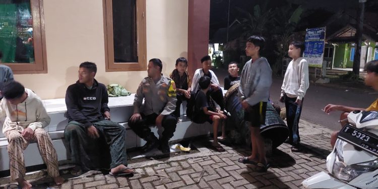 Bhabinkamtibmas Polsek Cibatu Imbau Anak-Anak Tidak Ganggu Ketertiban Saat Bulan Suci Ramadhan