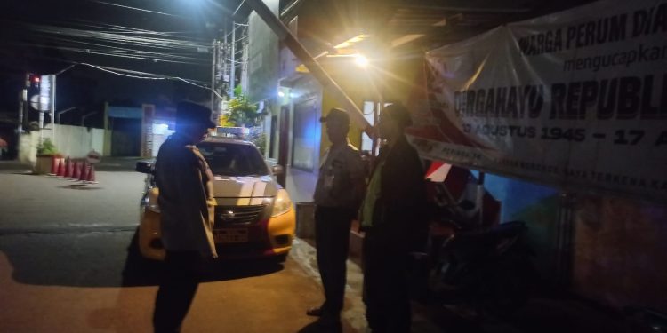 Polsek Purwakarta Kota Cegah Aksi Kriminal, melalui Patroli Blue Light