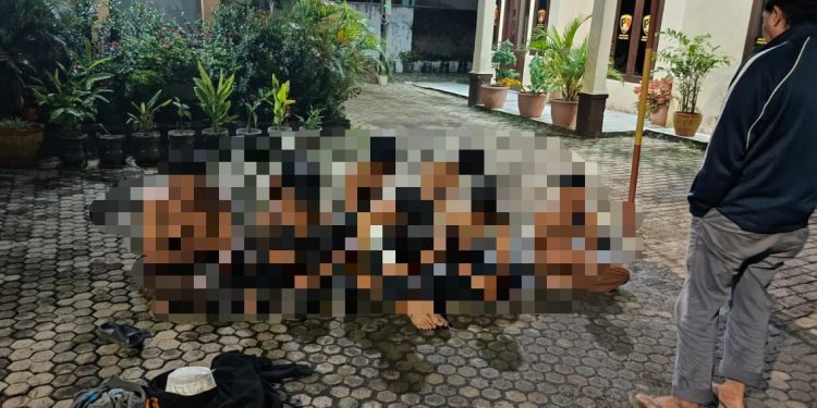 Sebanyak 16 Remaja Diamankan Polres Purwakarta Usai Tawuran Di Cibatu