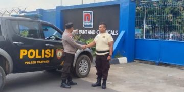 Patroli Rutin Polsek Campaka Antisipasi Kejahatan Selama Bulan Ramadhan