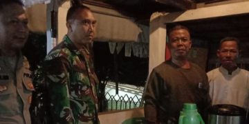 Bhabinkamtibmas Polsek Campaka Laksanakan Kontrol Petugas Ronda Antisipasi Kejahatan Selama Bulan Ramadhan