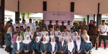 Kapolsek Cibatu Hadiri Pembukaan Pesantren Ramadhan dan Pelantikan PAC IPNU-IPPNU Kecamatan Cibatu