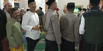 Polsek Wanayasa Gelar Tarawih Keliling di Masjid Ar-Rohman