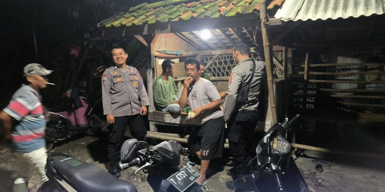Lewat Patroli Malam, Cara Polsek Plered Jaga Kamtibmas Wilayah