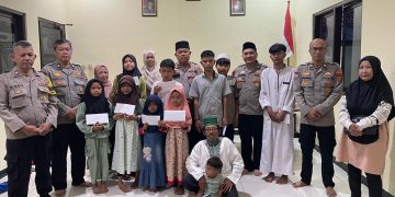 Peduli Anak Yatim, Polsek Purwakarta Kota Gelar Kegiatan Santunan Dan Buka Bersama