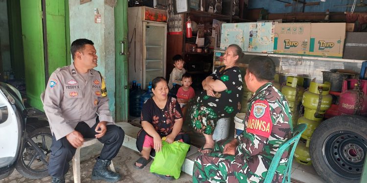 Kapolsek Cibatu Monitoring Wisata Kampung Kahuripan Saat Libur Lebaran 2025