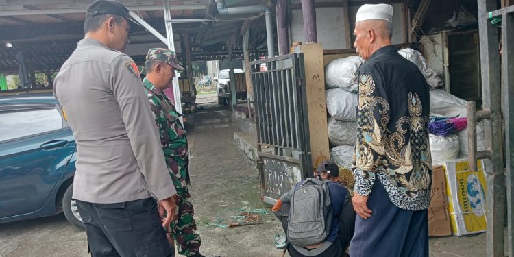 giat sinergitas tni polri polsek kiarapedes