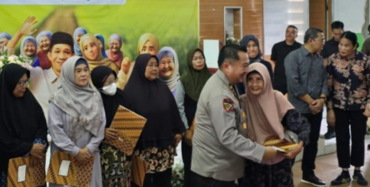 Wakili Kapolres Purwakarta, Kompol Adi Fauzi Hadiri Launching Program Gerakan Purwakarta Nyaah ka Indung