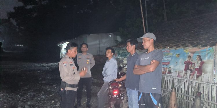Jamin Keamanan Masyarakat, Polsek Plered Rutin Lakukan Patroli KRYD