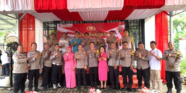 Berpamitan dengan Hangat, Disambut dengan Tulus: Kapolsek Cibatu Resmi Berganti