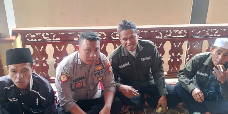 Bhabinkamtibmas Desa Cilingga berikan himbauan Kamtibmas tentang Kenakalan Remaja