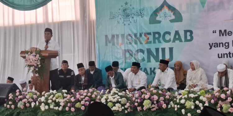 Kapolsek Wanayasa Hadiri Muskercab Ke-3 PCNU Purwakarta di Ponpes Al-Hikamusalafiyah Cipulus
