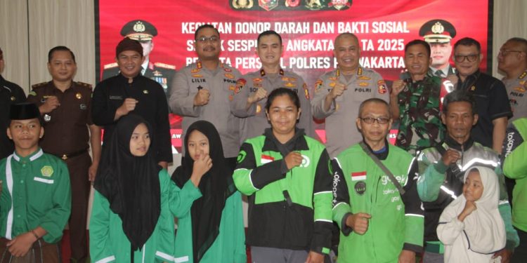 Pokjar III Serdik Sespimma Angkatan 73 Gelar Baksos Di Polres Purwakarta