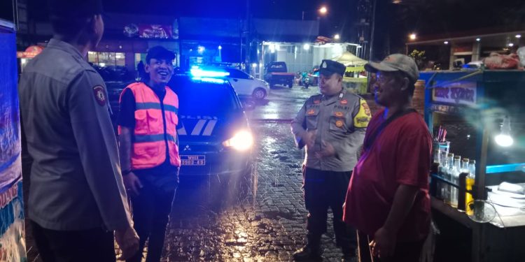 Patroli Blue Light Polsek Cibatu, Langkah Nyata Jaga Kamtibmas