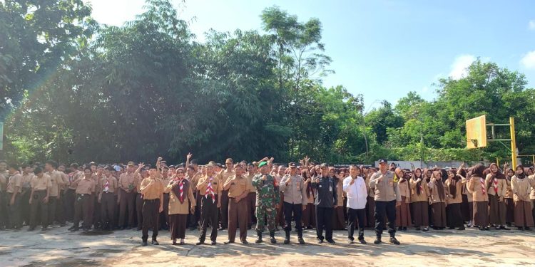 Polsek Cibatu Lakukan Patroli Malam Hari, Pastikan Keamanan Lingkungan Perusahaan