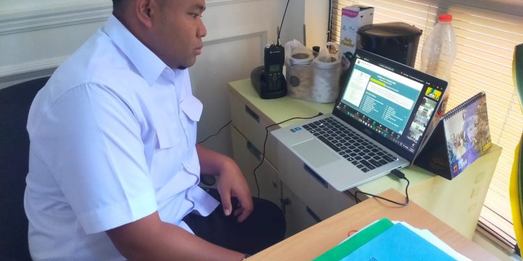 Secara Virtual, Polres Purwakarta Ikuti Rapat Koordinasi Inflasi dan Pembentukan Satgas Koperasi Merah Putih