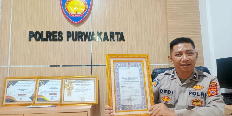 Keren Kasikeu Polres Purwakarta Raih Penghargaan Dari Kapolri, AKBP Lilik Sampaikan Ini