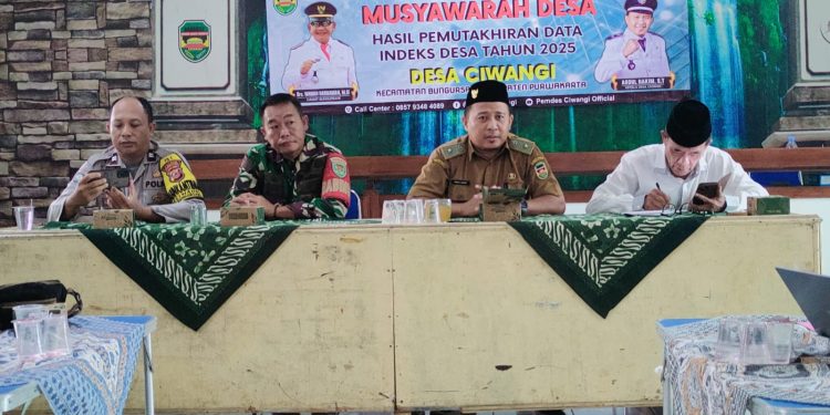 Tiga Pilar Kecamatan Bungursari Hadiri Rapat Musyawarah Desa, Wujudkan Sinergi dalam Pembangunan Wilayah