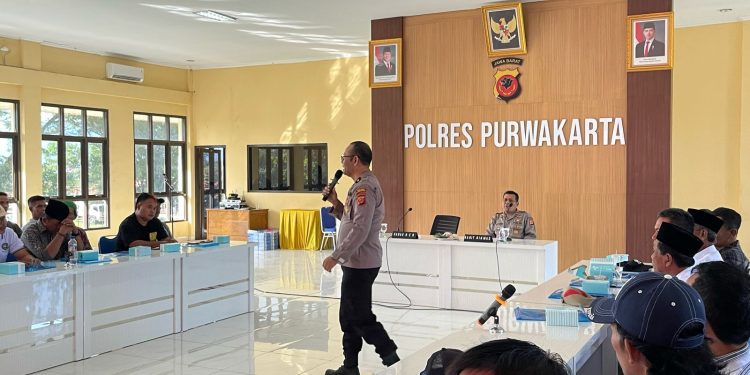 Polres Purwakarta Gelar Latkatpuan Kepada Kasatkamling