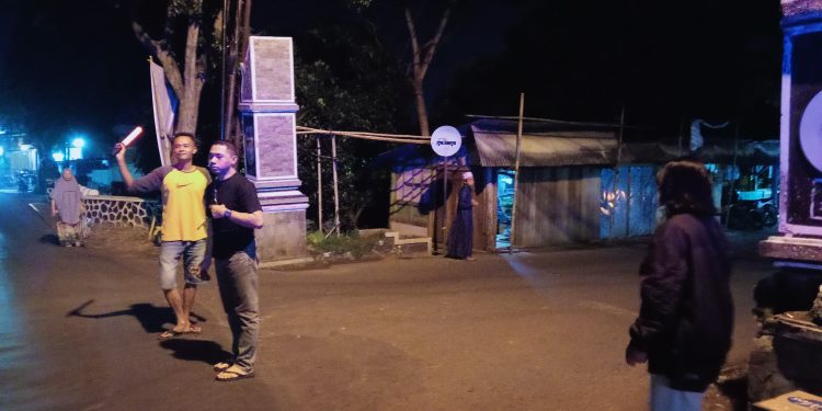 Pertigaan Cihideung Sasaran Patroli Kring Serse Malam Polsek Pasawahan Cegah C3 Dan Premanisme