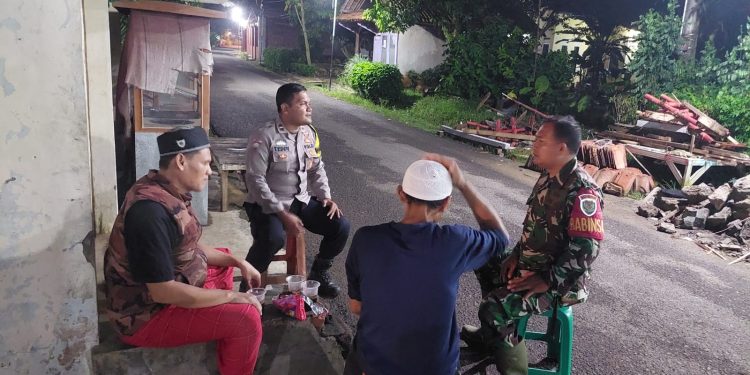 Sinergitas TNI-POLRI di Wilayah Hukum Polsek Cibatu Terus Diperkuat untuk Jaga Kamtibmas