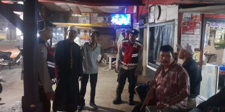 Polsek Cibatu Laksanakan Patroli KRYD Malam Hari, Jaga Situasi Tetap Kondusif