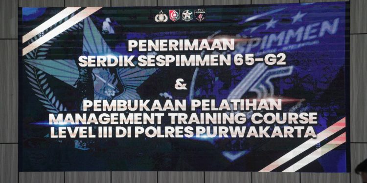 Polres Purwakarta Terima Tim Pengamatan Lapangan OHA Dan ES, Serdik Sespimmen Polri Dikreg Ke-65.