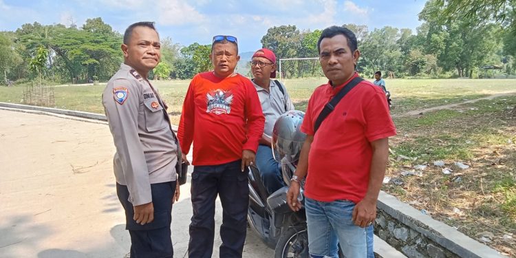 Giat sambang warga desa Gurudug dengan Bhabinkamtibmas situasi aman kondusif