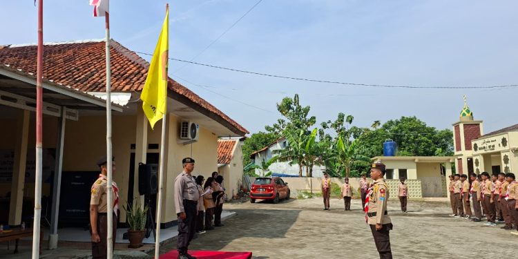 Cetak Generasi Yang Berkarakter, Polsek Plered Gelar Pelatihan Saka Bhayangkara