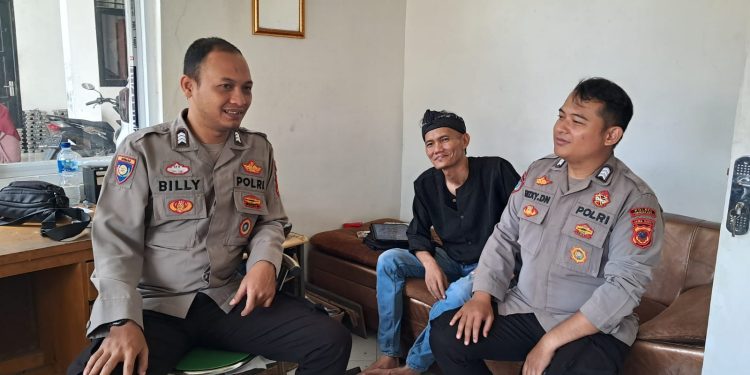 Cegah Aksi Kriminalitas, Polsek Plered Gelar Patroli Dialogis