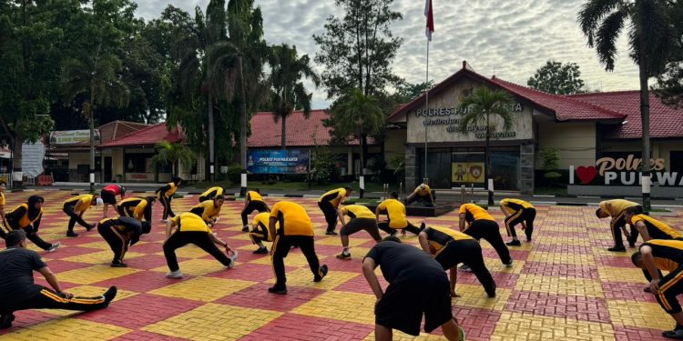 Tingkatkan Kesiapan Fisik Personel, Polres Purwakarta Gelar Program Indeks Massa Tubuh