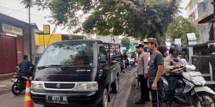Pelayanan Prima Untuk Masyarakat, Polsek Plered Lakukan Protap Pagi