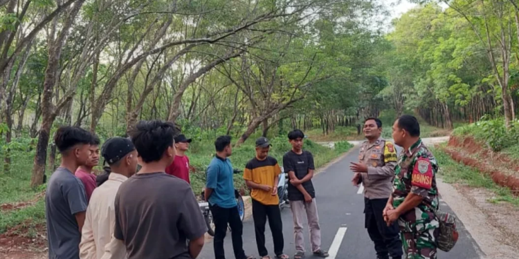 Mencegah Potensi Kejahatan di Wilayah Cibatu, Polsek Cibatu Laksanakan Patroli KRYD