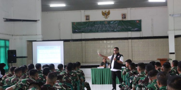 Perkuat Benteng Anti Narkoba, Polres Purwakarta Bersama Menarmed 1/Sthira Yudha Gelar Sosialisasi P4GN