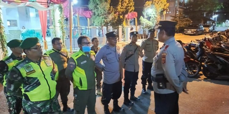 Polsek Bungursari Polres Purwakarta Amankan Perayaan Natal di Gereja Kristen Pasundan Sadang