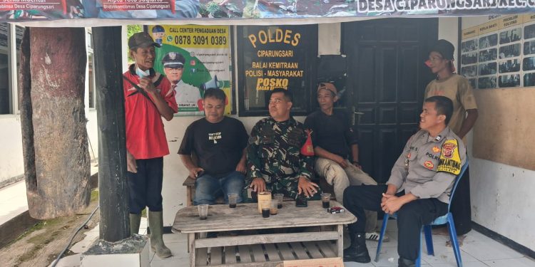Sambut Libur Nataru, Polsek Cibatu Himbau Warga Utamakan Keselamatan dan Tertib Berlalu Lintas