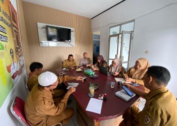 Sinergitas Polsek Cibatu dan Pemerintah Desa Karyamekar dalam Menjaga Kamtibmas