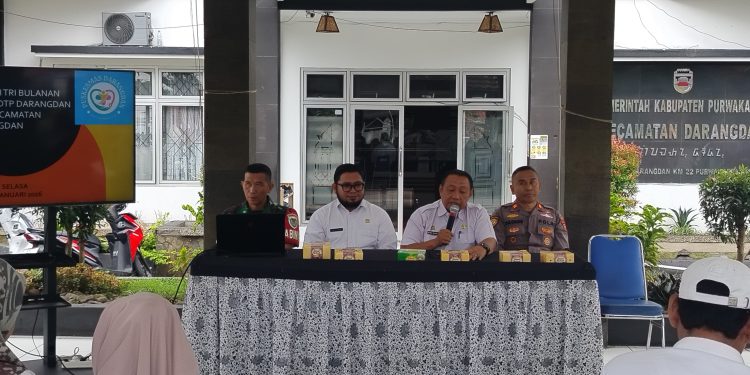 Wakapolsek Darangdan Hadiri Lokakarya Tingkat Kecamatan Darangdan