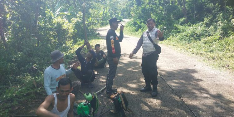 Bhabinkamtibmas Ajak Warga Peran Aktif Jaga Kamtibmas