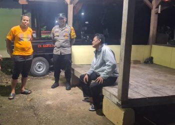Polsek Bungursari Polres Purwakarta Hadirkan Bhabinkamtibmas Ronda Malam Bersama Warga