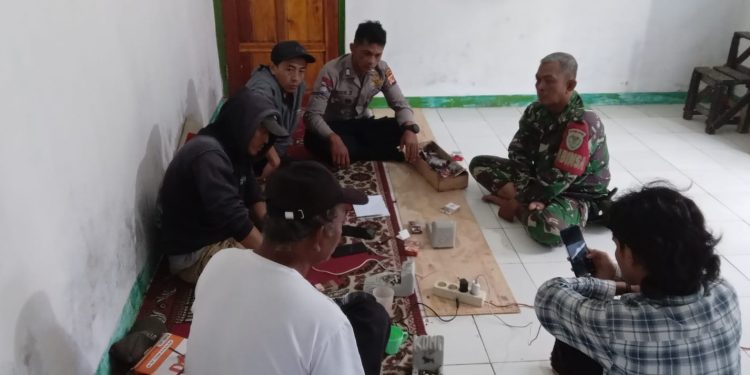 Sinergitas TNI–Polri Polsek Kiarapedes