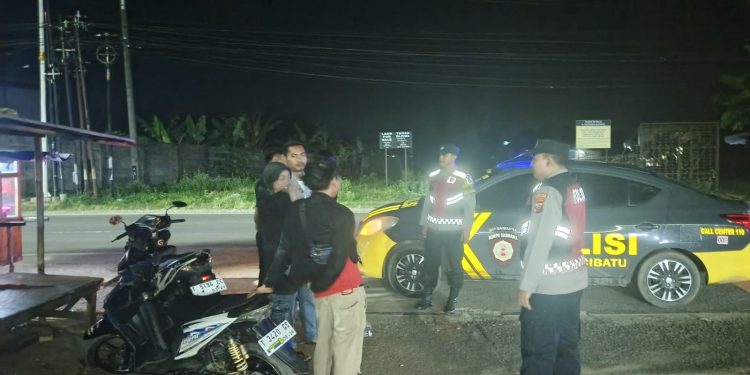 Patroli Blue Light Polsek Cibatu Antisipasi Gangguan Kamtibmas Malam Hari