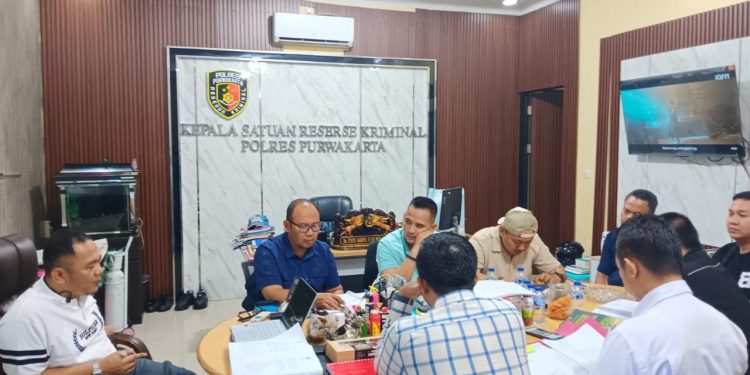 Polres Purwakarta Ikuti Zoom Meeting Arahan Penanganan Perkara Pada Masa Transisi Perubahan KUHAP dan KUHP