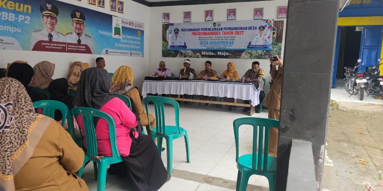 Polsek Plered Siap Dukung Pembangunan Di Purwakarta, Bhabinkamtibmas Hadir Dalam Musrenbang