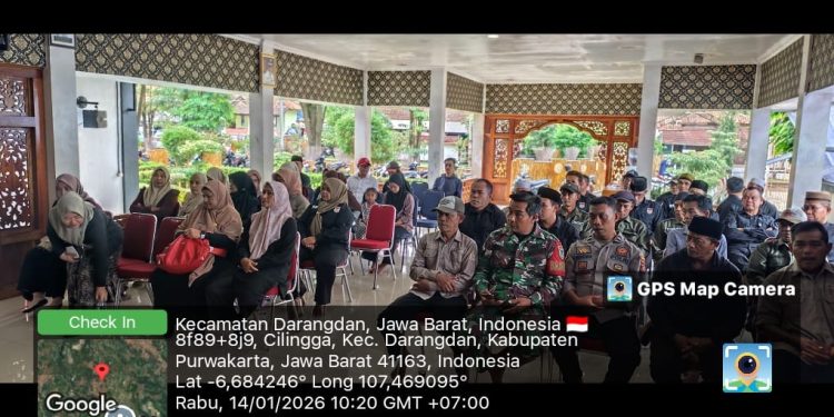 Bhabinkamtibmas Desa Cilingga Hadiri Musrenbangdes TA 2026