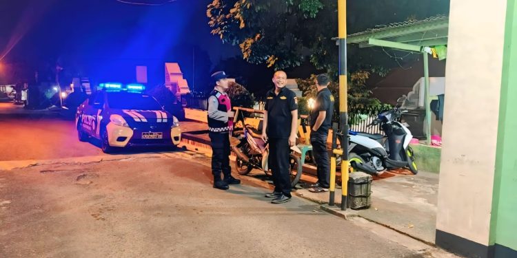 Jaga Kondusifitas Malam Hari, Polsek Purwakarta Kota Intensifkan Blue Light Patrol